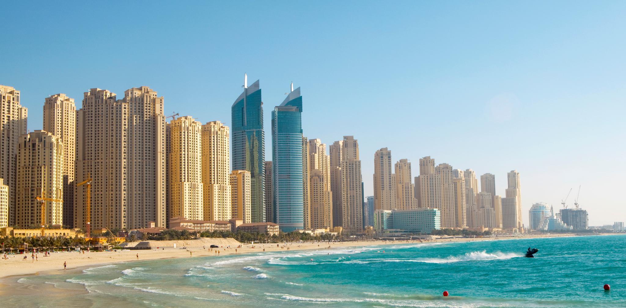 Blue Beach Tower The Walk Jbr Дубай Экстерьер фото